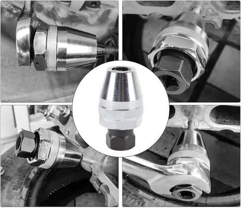 Damaged Bolt and Stud Extractor Tool, 3/8in Interface Stripped Screw Removal Tool for Broken Rounded Off Painted Over Rusted Tight Bolts in Saudi Arabia