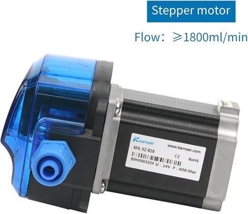1800 مل/دقيقة KHL DIY المضخة التمعجية 24V السهود السهى محرك عالية التدفق السرعة القابلة للتعديل 350 دورة في الدقيقة مضخة الجرعات للمختبر التحليلي (KHL-SZ-B18) in Kuwait
