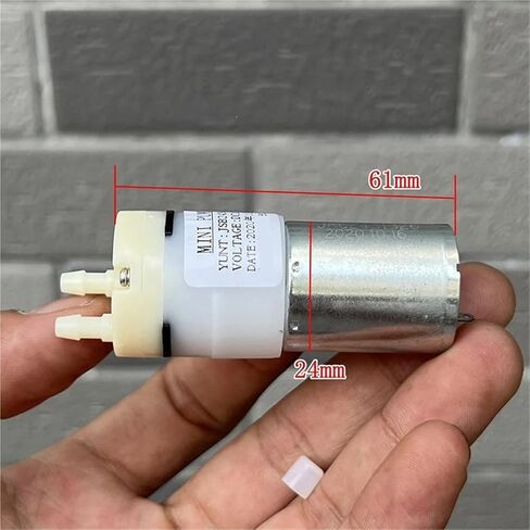 JSB2438 MINI 370 مضخة المياه DC 6V-12V تدفق كبير الحجاب الحاجز الصغير الذي يثبت مضخة مياه الشفط DIY DIST in Kuwait