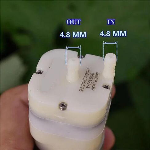 DC 5V 6V Large Flow Mini RK-528TB Motor Diaphragm Pump Vacuum Air Oxygen Pump Negative Pressure Suction Pump DIY 1Pcs in Saudi Arabia