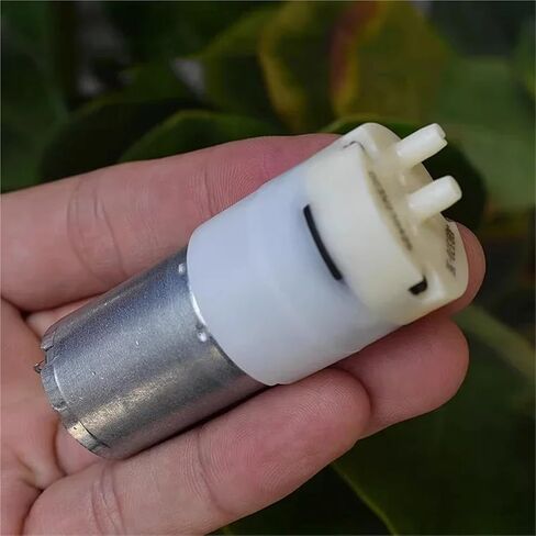 JQB370-3E DC 3V 3.7V Small Mini 370 Motor Diaphragm Air Pump Vacuum Pump Negative Pressure Self Priming Suction Pump 1Pcs in Saudi Arabia