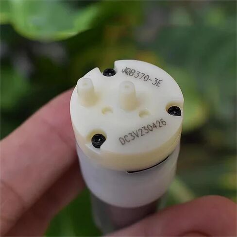 JQB370-3E DC 3V 3.7V Small Mini 370 Motor Diaphragm Air Pump Vacuum Pump Negative Pressure Self Priming Suction Pump 1Pcs in Saudi Arabia