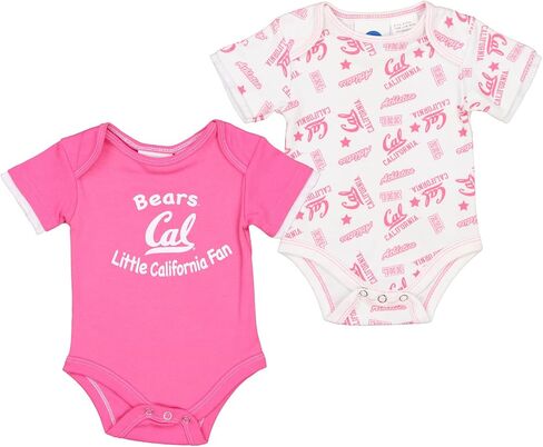 Outerstuff NCAA Baby California Golden Bears Team Two Pack Onesie, 0-3 Months in Saudi Arabia