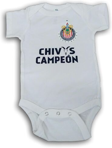 ESF Chivas del Guadalajara Campeon White Baby Bodysuit in Saudi Arabia