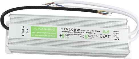 AC200-245V لمحول DC12V 100W المحول الموثوق به IP67 IP67 مقاوم للماء محول الطاقة الطاقة in Saudi Arabia
