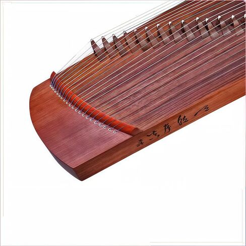 Chinese Zither, Guzheng, Chinese Instrument, Gu Zheng, Handcarved Aged Wood, 20-Yr Artisan Crafted, Natural Sound in Saudi Arabia