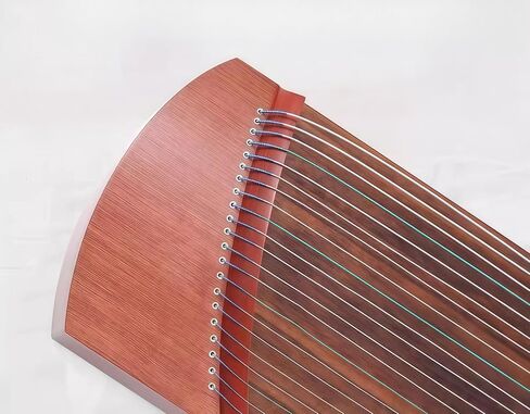 Chinese Zither, Guzheng, Chinese Instrument, Gu Zheng, Handcarved Aged Wood, 20-Yr Artisan Crafted, Natural Sound in Saudi Arabia