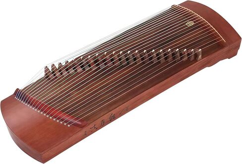 Chinese Zither, Guzheng, Chinese Instrument, Gu Zheng, Handcarved Aged Wood, 20-Yr Artisan Crafted, Natural Sound in Saudi Arabia