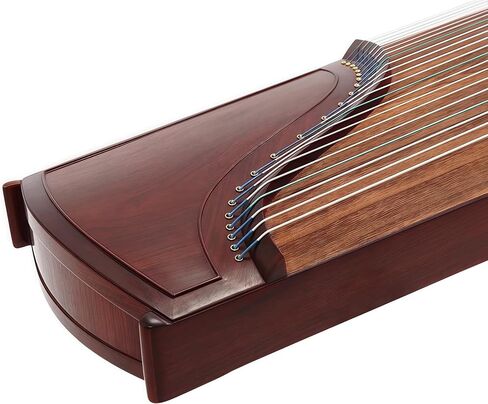 الصينية Zither ، Guzheng ، صينية صينية ، Gu Zheng ، خشب المسن يدويًا ، صوت حرفي 20 عامًا ، صوت طبيعي in Saudi Arabia