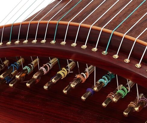 الصينية Zither ، Guzheng ، صينية صينية ، Gu Zheng ، خشب المسن يدويًا ، صوت حرفي 20 عامًا ، صوت طبيعي in Saudi Arabia