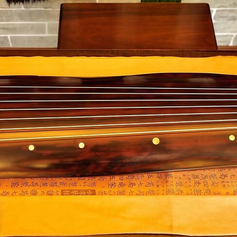 أداة الصينية Gu Qin ، أداة صينية ، Guqin ، Qin ، خشب المسن يدويًا ، صوت حرفي 20 عامًا ، صوت طبيعي in Saudi Arabia