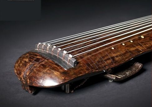 أداة الصينية Gu Qin ، أداة صينية ، Guqin ، Qin ، خشب المسن يدويًا ، صوت حرفي 20 عامًا ، صوت طبيعي in Saudi Arabia