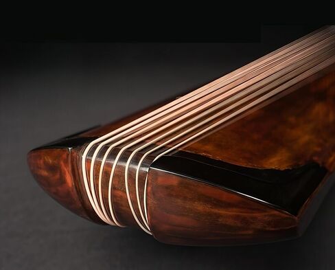 أداة الصينية Gu Qin ، أداة صينية ، Guqin ، Qin ، خشب المسن يدويًا ، صوت حرفي 20 عامًا ، صوت طبيعي in Saudi Arabia