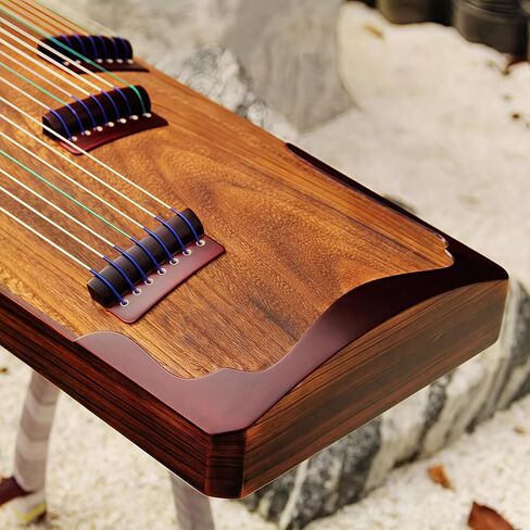 الصينية Zither ، Guzheng ، صينية صينية ، Gu Zheng ، خشب المسن يدويًا ، صوت حرفي 20 عامًا ، صوت طبيعي in Saudi Arabia
