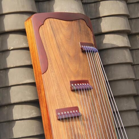 الصينية Zither ، Guzheng ، صينية صينية ، Gu Zheng ، خشب المسن يدويًا ، صوت حرفي 20 عامًا ، صوت طبيعي in Saudi Arabia