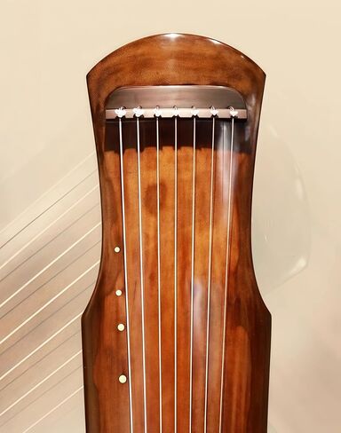 أداة الصينية Gu Qin ، أداة صينية ، Guqin ، Qin ، خشب المسن يدويًا ، صوت حرفي 20 عامًا ، صوت طبيعي in Saudi Arabia