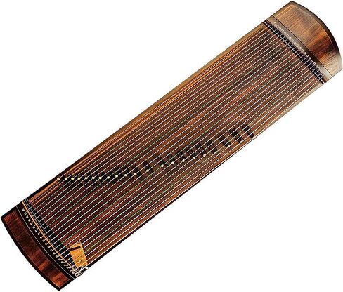 Chinese Zither, Guzheng, Chinese Instrument, Gu Zheng, Handcarved Aged Wood, 20-Yr Artisan Crafted, Natural Sound in Saudi Arabia
