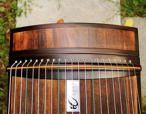 Chinese Zither, Guzheng, Chinese Instrument, Gu Zheng, Handcarved Aged Wood, 20-Yr Artisan Crafted, Natural Sound in Saudi Arabia