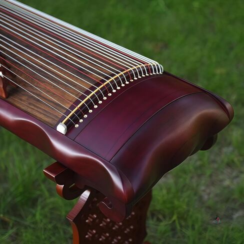 Chinese Zither, Guzheng, Chinese Instrument, Gu Zheng, Handcarved Aged Wood, 20-Yr Artisan Crafted, Natural Sound in Saudi Arabia