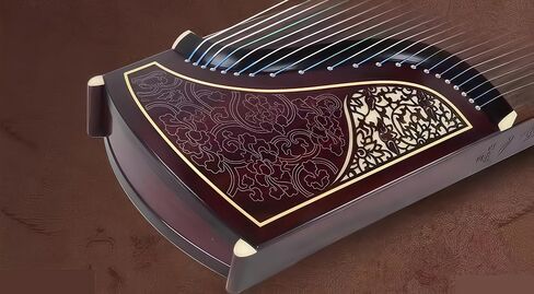 الصينية Zither ، Guzheng ، صينية صينية ، Gu Zheng ، خشب المسن يدويًا ، صوت حرفي 20 عامًا ، صوت طبيعي in Saudi Arabia