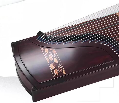 الصينية Zither ، Guzheng ، صينية صينية ، Gu Zheng ، خشب المسن يدويًا ، صوت حرفي 20 عامًا ، صوت طبيعي in Saudi Arabia