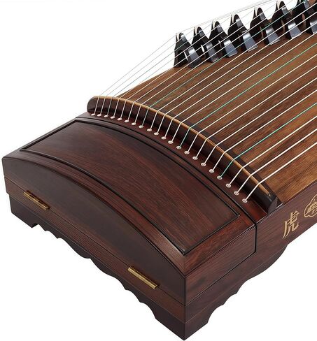 الصينية Zither ، Guzheng ، صينية صينية ، Gu Zheng ، خشب المسن يدويًا ، صوت حرفي 20 عامًا ، صوت طبيعي in Saudi Arabia