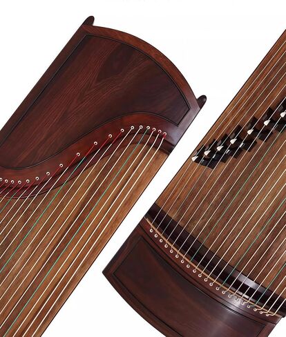الصينية Zither ، Guzheng ، صينية صينية ، Gu Zheng ، خشب المسن يدويًا ، صوت حرفي 20 عامًا ، صوت طبيعي in Saudi Arabia