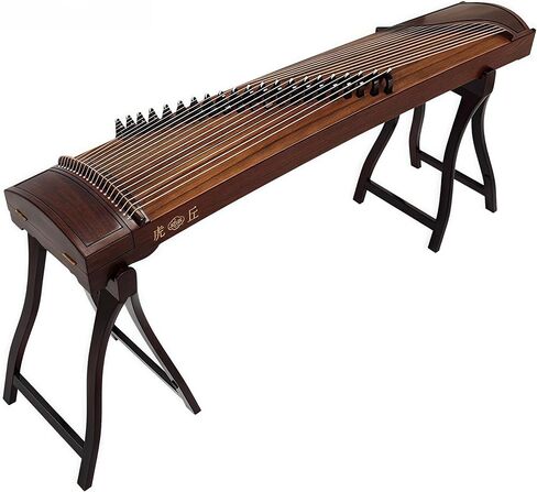 الصينية Zither ، Guzheng ، صينية صينية ، Gu Zheng ، خشب المسن يدويًا ، صوت حرفي 20 عامًا ، صوت طبيعي in Saudi Arabia