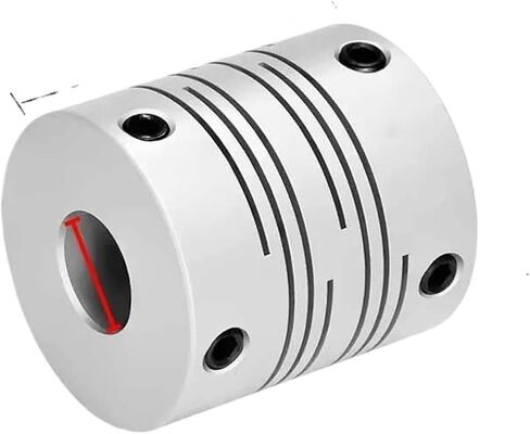 Coupling Aluminum All-Gold Parallel Wire Coupling Encoder Motor Connection Groove Type Coupling CI-38X41(CI-38X41-10x14) in Saudi Arabia