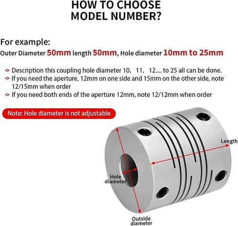 Coupling Aluminum All-Gold Parallel Wire Coupling Encoder Motor Connection Groove Type Coupling CI-38X41(CI-38X41-10x14) in Saudi Arabia