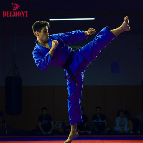 البالغ البرازيلي jiu-jitsu gi-BJJ خفيفة الوزن للرجال والنساء (GI فقط ، حزام يباع بشكل منفصل)-متين ، قابل للتنفس in Kuwait