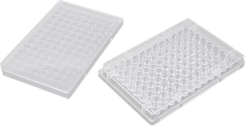 Anggrek الأنسجة ثقافة لوحة polystyrene خلايا النمو لوحة محكمة الإغلاق حزمة شفافة من 10 مع غطاء بلاستيكي لمختبر البحوث العلمية (أسفل على شكل U) in Saudi Arabia
