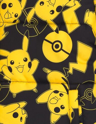 Pokemon Pikachu zip Up Winter Coat Buffer Jacket Jacket toddler to Big Kid Sister (4-14-16) in Kuwait