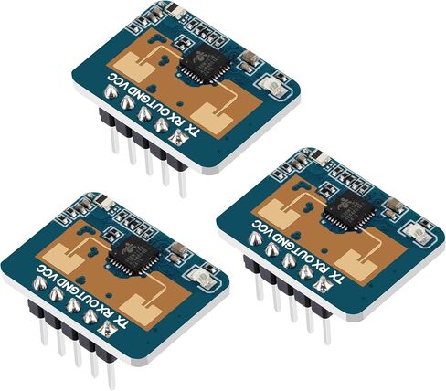 3 PCS LD2410C Sensor Module HLK-LD2410 Human Presence Radar LD2410 Millimeter Wave Radar Sensor Module Non Contact 24GHz ISM Band Serial Port IO Level Output in Kuwait