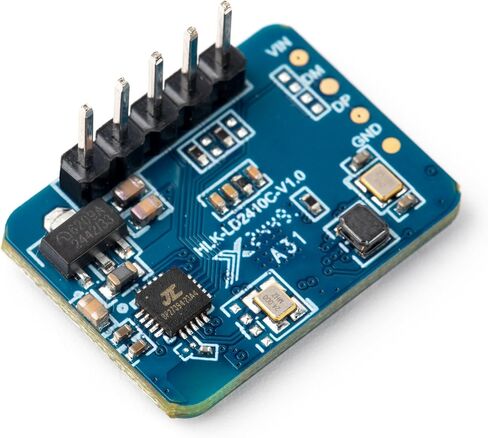 3 PCS LD2410C Sensor Module HLK-LD2410 Human Presence Radar LD2410 Millimeter Wave Radar Sensor Module Non Contact 24GHz ISM Band Serial Port IO Level Output in Kuwait
