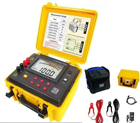 محول DC اختبار المقاومة محول اللف عداد المقاومة DC مع نطاق المقاومة 1.0UΩ ~ 50KΩ دقة اختبار 0.1UΩ واجهة USB 600 تخزين البيانات in Saudi Arabia