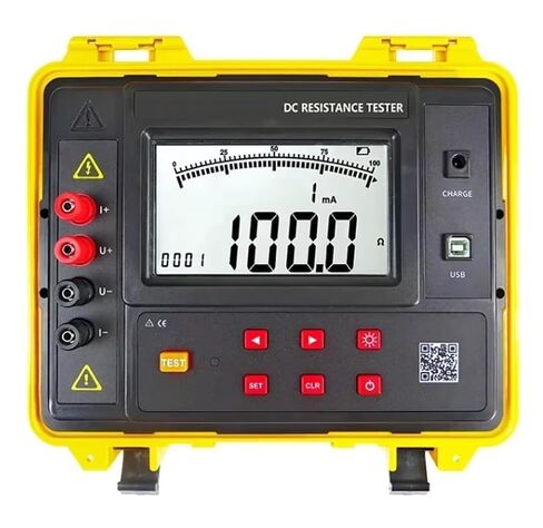 محول DC اختبار المقاومة محول اللف عداد المقاومة DC مع نطاق المقاومة 1.0UΩ ~ 50KΩ دقة اختبار 0.1UΩ واجهة USB 600 تخزين البيانات in Saudi Arabia