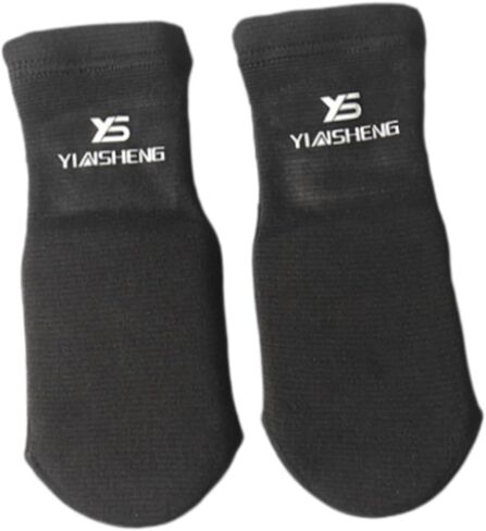 Muay Thai Ankle Support Wraps Ankle Brace Socks Training Gear Foot Guard Foot Braces Ankle Protector for Kickboxing Taekwondo, Black L in Saudi Arabia
