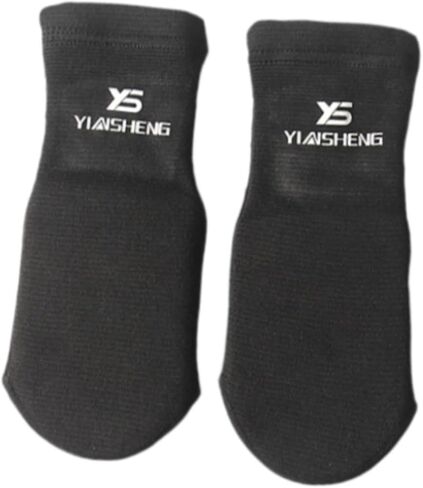 Muay Thai Ankle Support Wraps Ankle Brace Socks Training Gear Foot Guard Foot Braces Ankle Protector for Kickboxing Taekwondo, Black L in Saudi Arabia