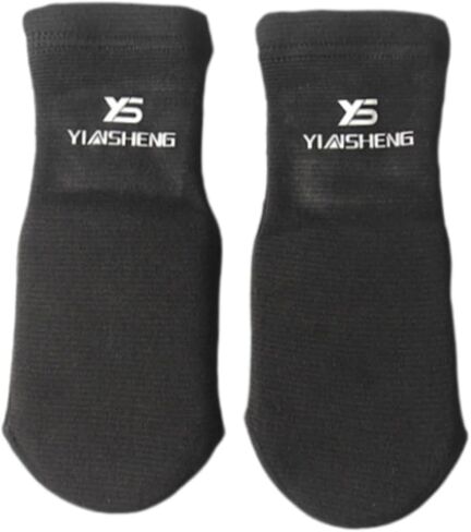 Muay Thai Ankle Support Wraps Ankle Brace Socks Training Gear Foot Guard Foot Braces Ankle Protector for Kickboxing Taekwondo, Black L in Saudi Arabia