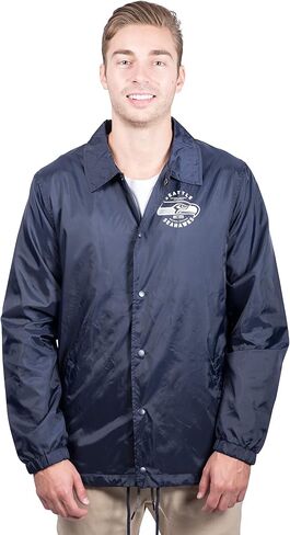 لعبة Ultra Game NFL Mens Nylon Coofbroof Procams Jacket in Kuwait