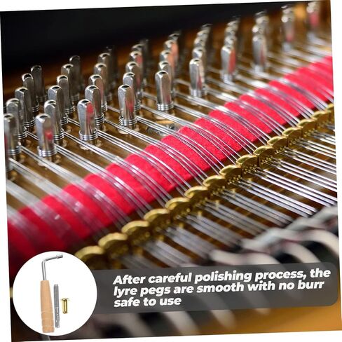 Laiya Piano String Harp Tuning Tool Lyre Harp String Accessory Lyre and Pegs in Saudi Arabia