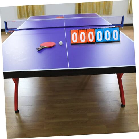 Multi-Function Tabletop Scoreboard Flipper 6-Character Portable Score Board for Basketball Football and Volleyball Games Foldable Design for Sports Competitions in Saudi Arabia