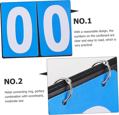 Multi-Function Tabletop Scoreboard Flipper 6-Character Portable Score Board for Basketball Football and Volleyball Games Foldable Design for Sports Competitions in Saudi Arabia