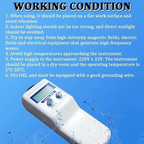 Portable Turbidity Meter Kit, Handheld Digital Turbidity Meter, 90°Scattered Light, Measuring Range 0-200 NTU, for Swimming Pools, Water Plant Laboratories, Aquaculture Industries in Saudi Arabia