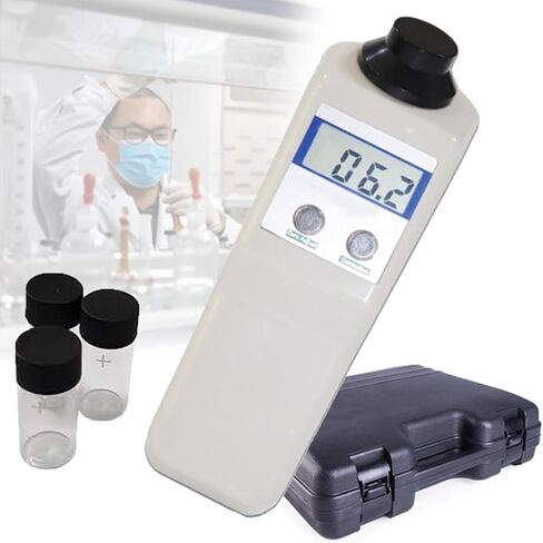 Portable Turbidity Meter Kit, Handheld Digital Turbidity Meter, 90°Scattered Light, Measuring Range 0-200 NTU, for Swimming Pools, Water Plant Laboratories, Aquaculture Industries in Saudi Arabia
