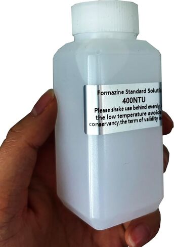 Turbidimeter Turbidity Calibration Standard Formazin Solutions 400NTU 100ml Fast Delivery for Calibrating SGZ-200BS SGZ-200B SGZ-20B SGZ-50B SGZ-400B Turbidity Meter Turbidimeter in Saudi Arabia