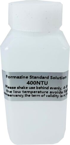 Turbidimeter Turbidity Calibration Standard Formazin Solutions 400NTU 100ml Fast Delivery for Calibrating SGZ-200BS SGZ-200B SGZ-20B SGZ-50B SGZ-400B Turbidity Meter Turbidimeter in Saudi Arabia