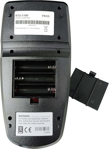 Digital Turbidity Meter Portable Turbidimeter Turbidity Analyzer with Calibration Standards Solution 0.02 10.00 200 500 1000 NTU 2 to 5 Points Calibration 4 Selectable Turbidity Units USB Interface in Saudi Arabia