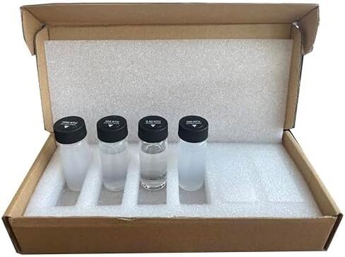 Turbidity Calibration Solution Kit with 4 PCS Solution Range 0.02NTU 200NTU 500NTU 1000NTU for TB200 Benchtop Turbidity Meter Test in Saudi Arabia